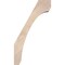 Ekena Millwork 5 1/2"W x 16"D x 28"H Legacy Smooth Knee Brace, Douglas Fir BRC06X16X28LEC00SDF - alternate 3